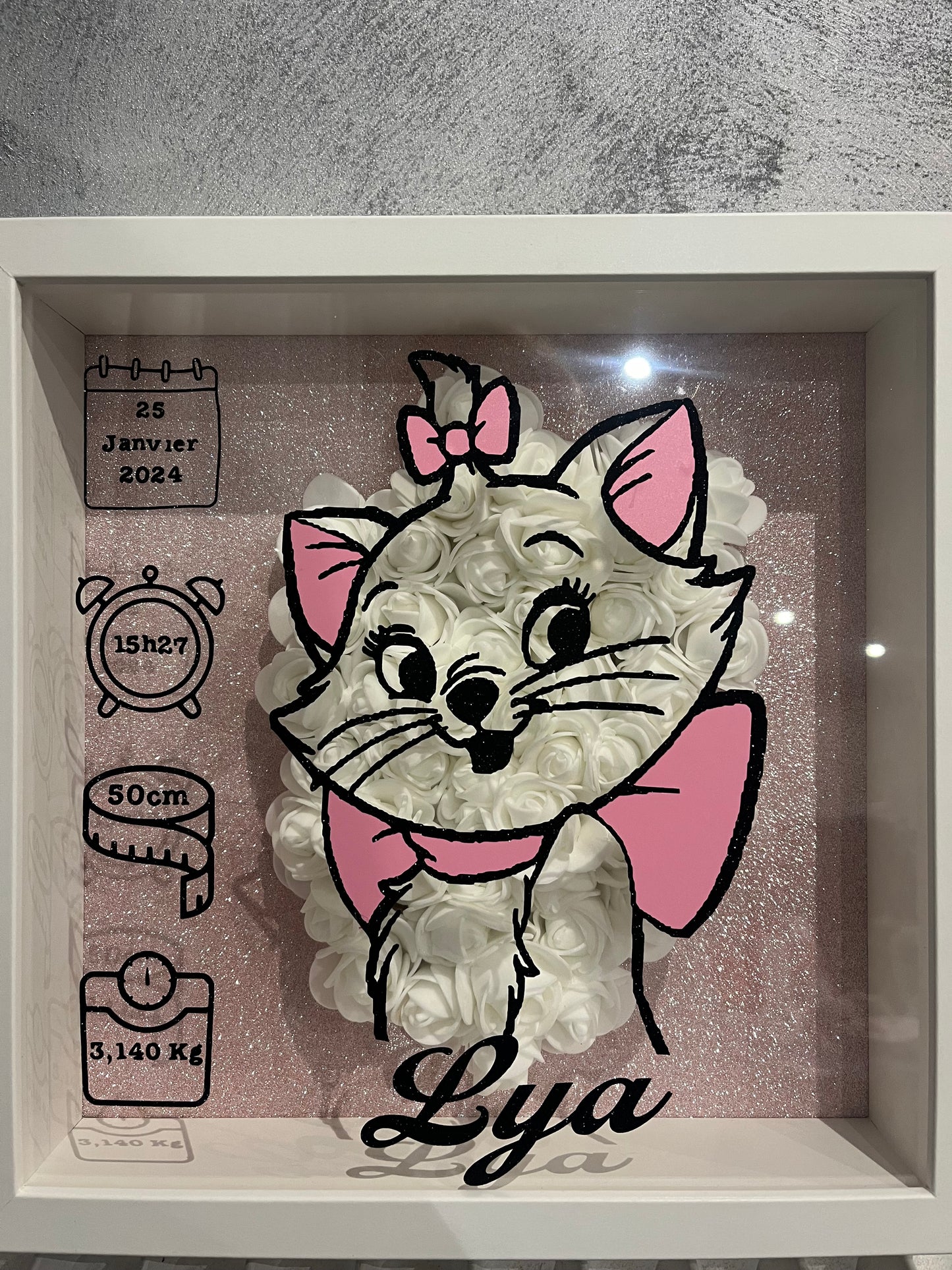 Tableau de naissance personnalisé