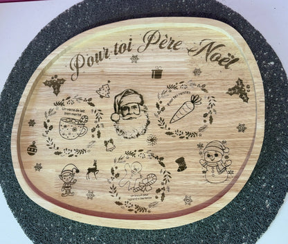Plateau repas Père Noël