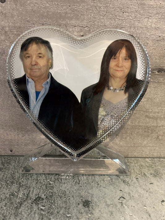 Coeur en cristal