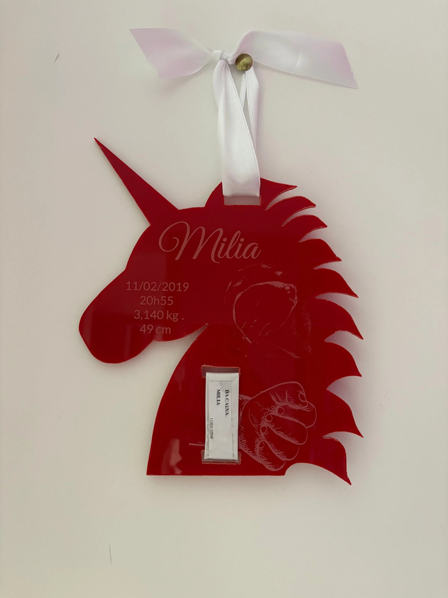 Plaque de naissance