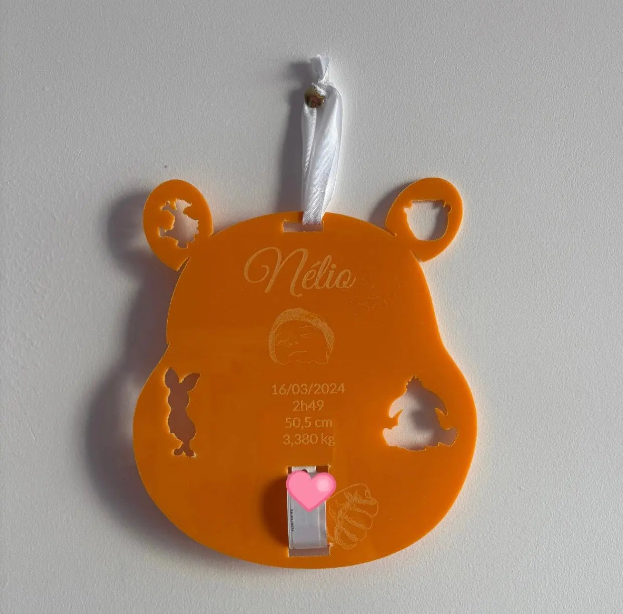 Plaque de naissance