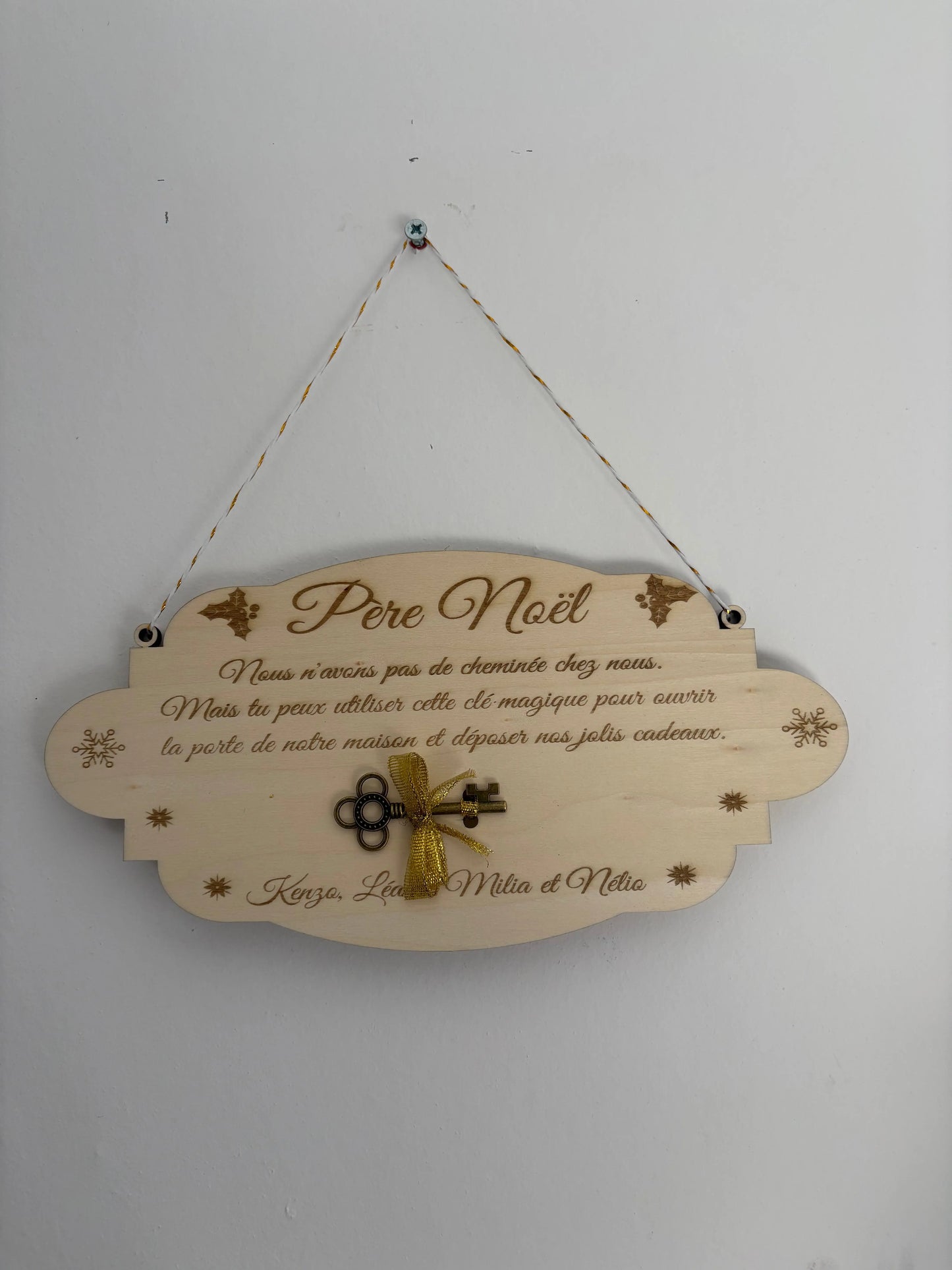 Clé magique Père Noël
