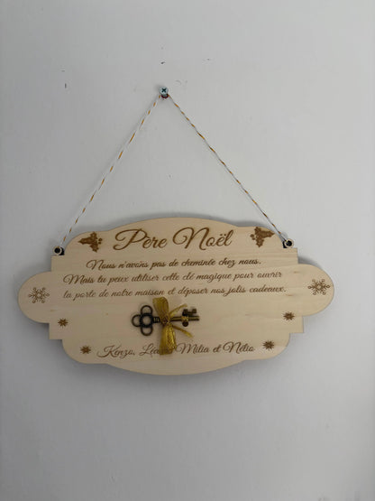 Clé magique Père Noël