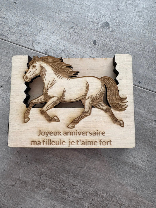 Enveloppes carte cadeaux billet