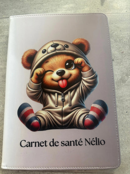 Protège carnet Personnalisable