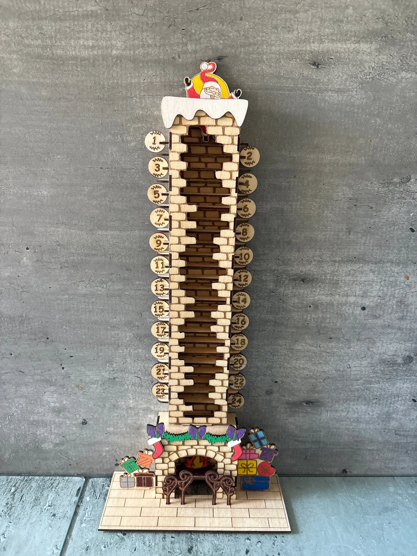 Compte à rebours cheminée