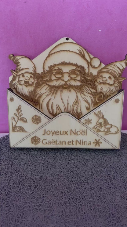 Enveloppe Père Noël
